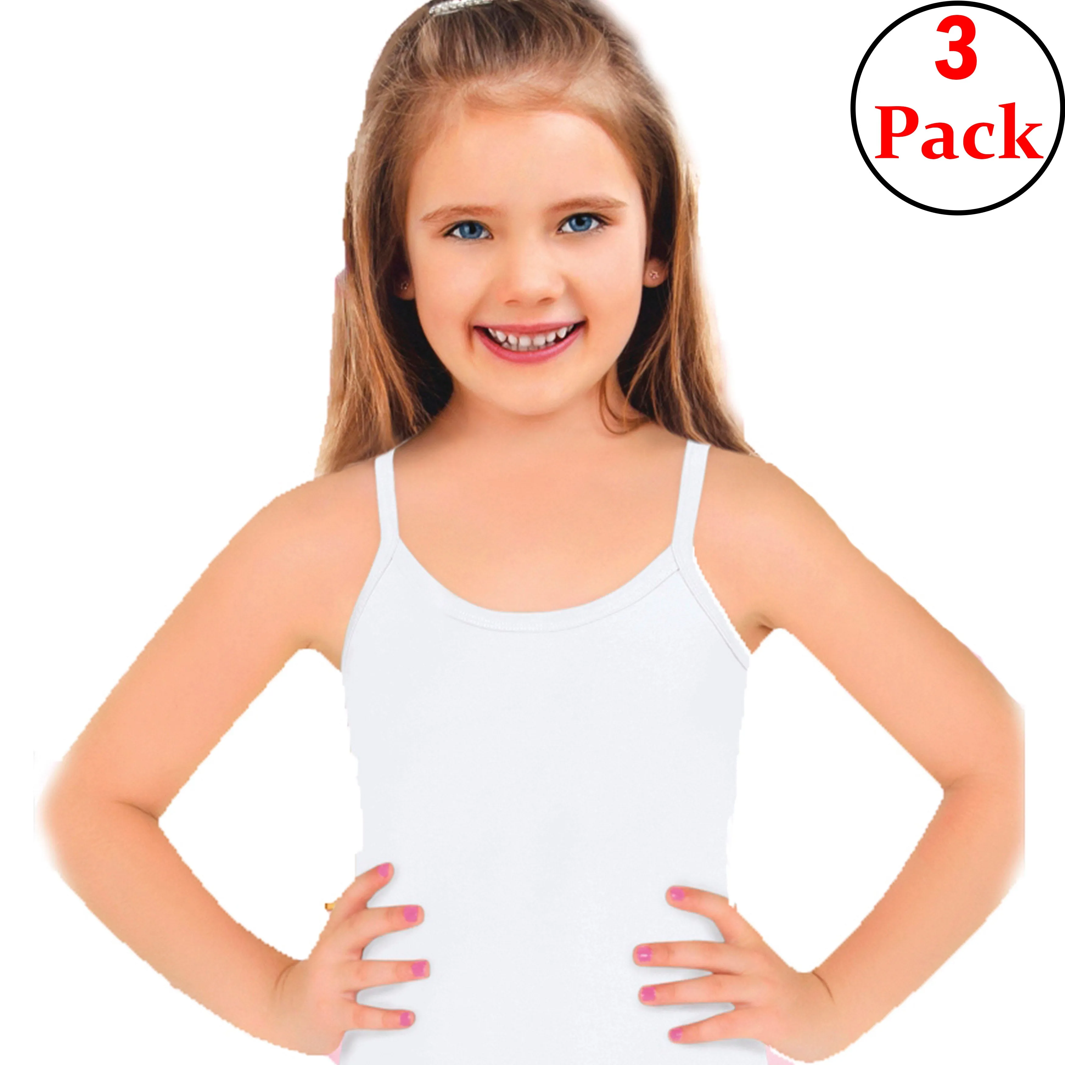 100% Cotton Girls' Tank Top