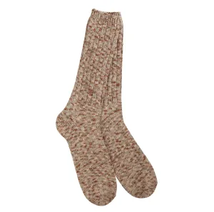 1902 Metro Ragg Crew Socks in Ragg Taupe