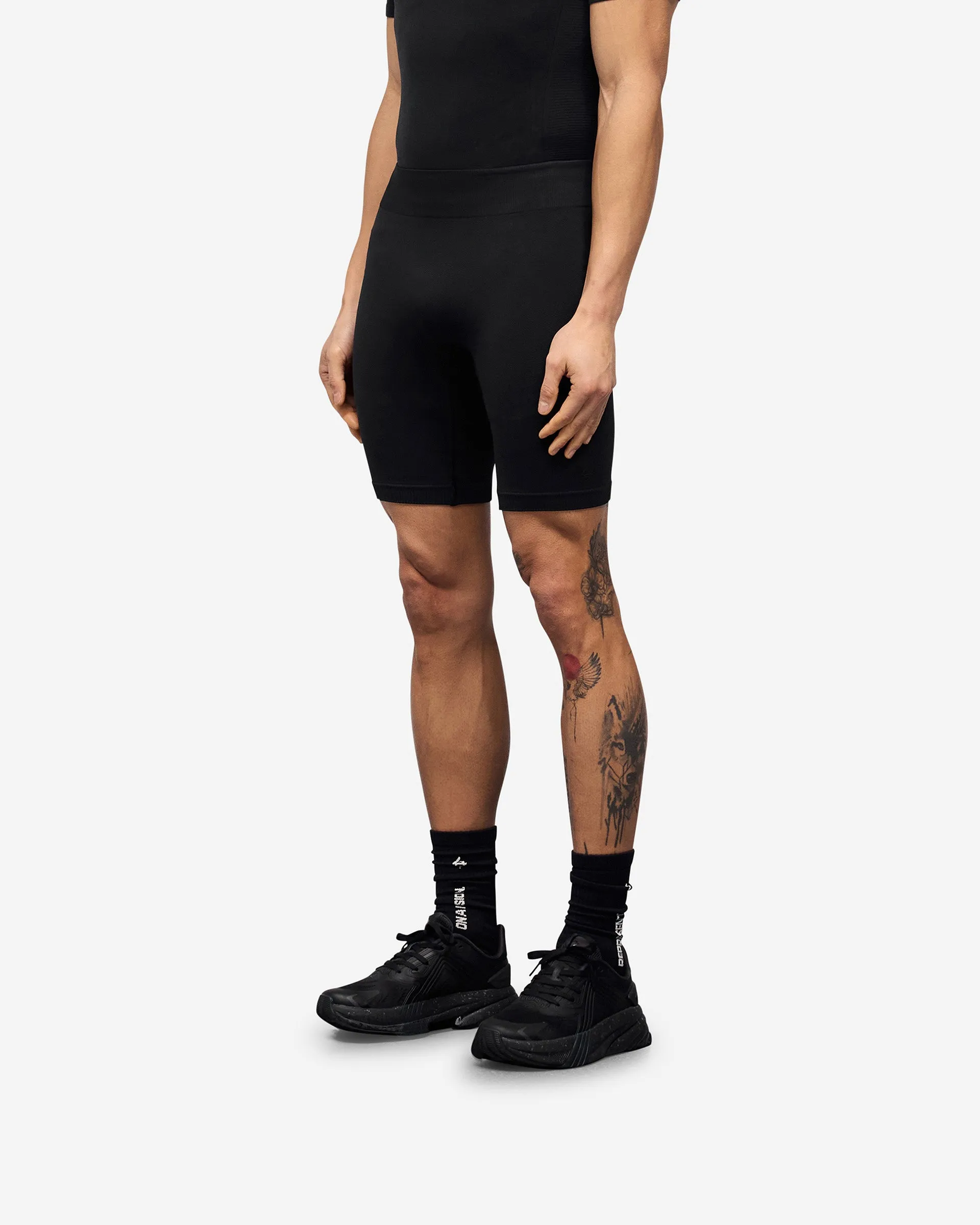 247 DNA Seamless Shorts - Black