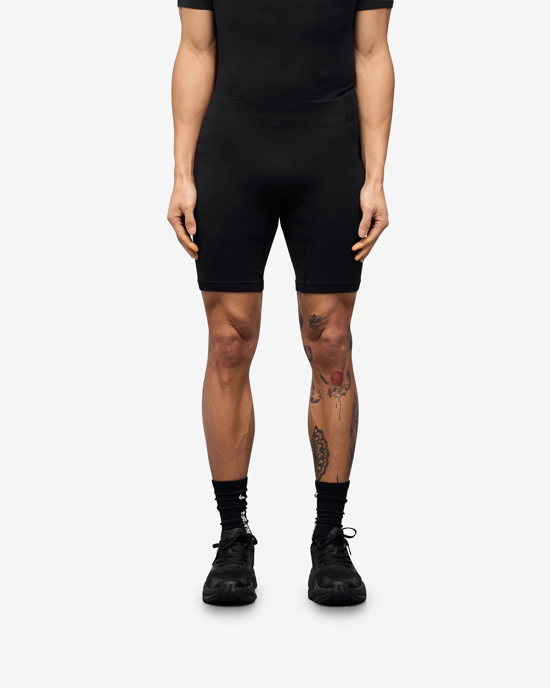 247 DNA Seamless Shorts - Black
