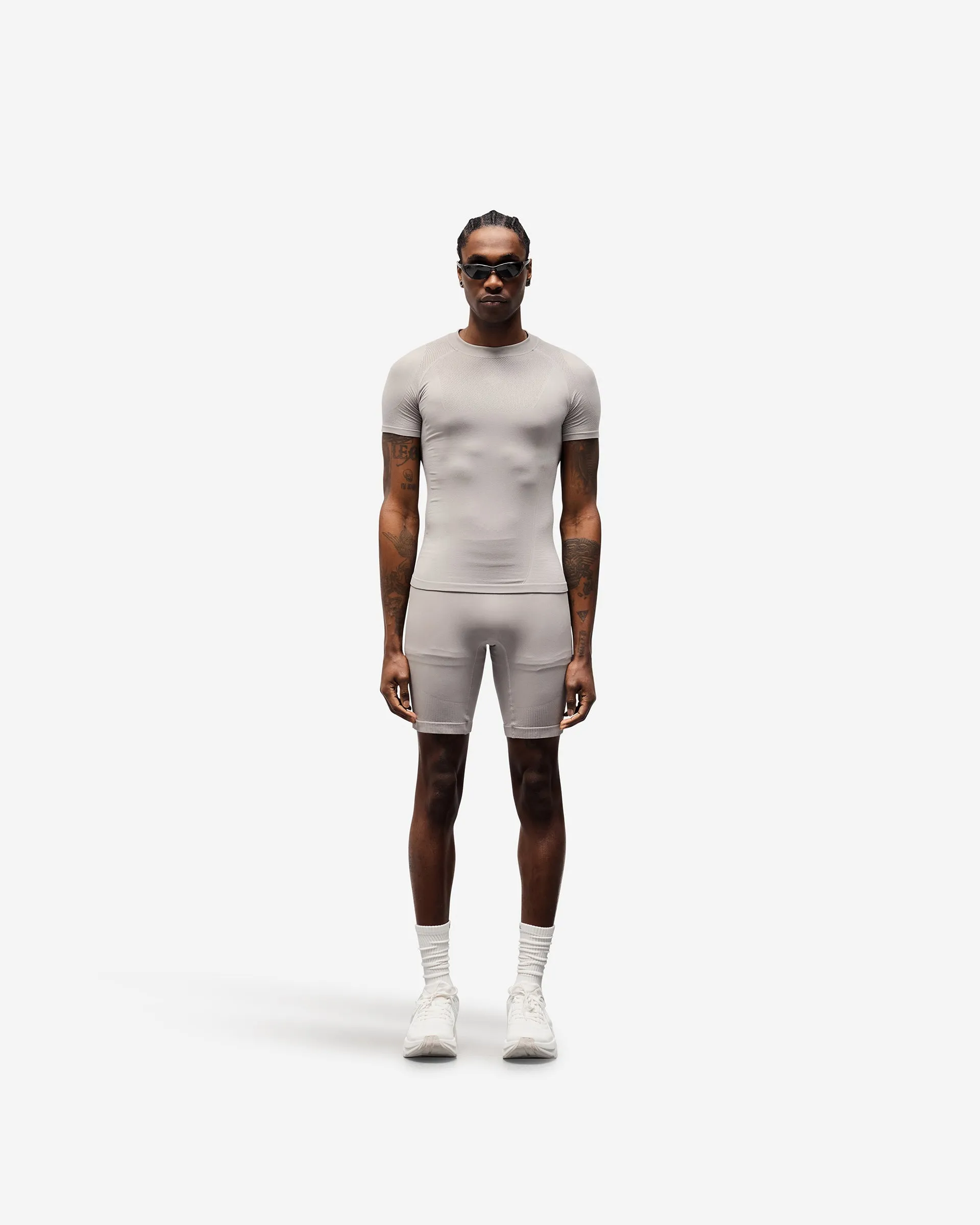 247 DNA Seamless Shorts - Titanium