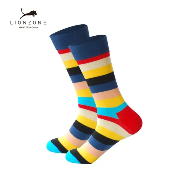 27 styles Striped Plaid Cotton Socks