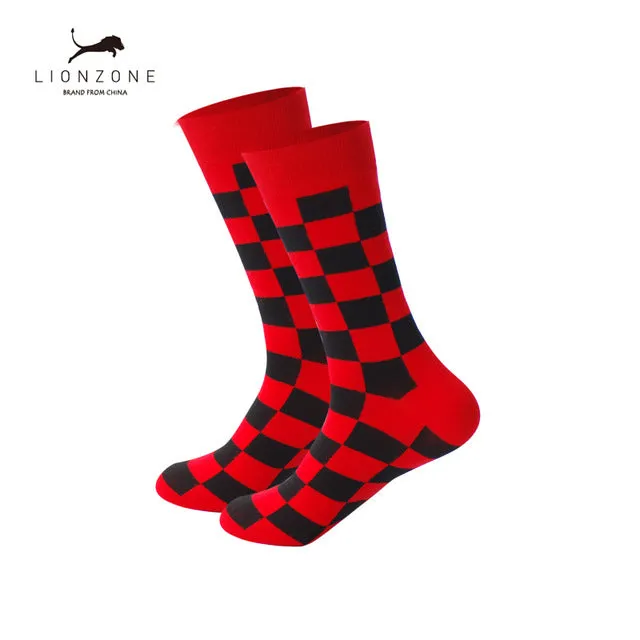 27 styles Striped Plaid Cotton Socks