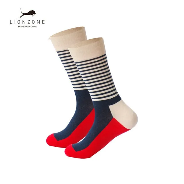 27 styles Striped Plaid Cotton Socks