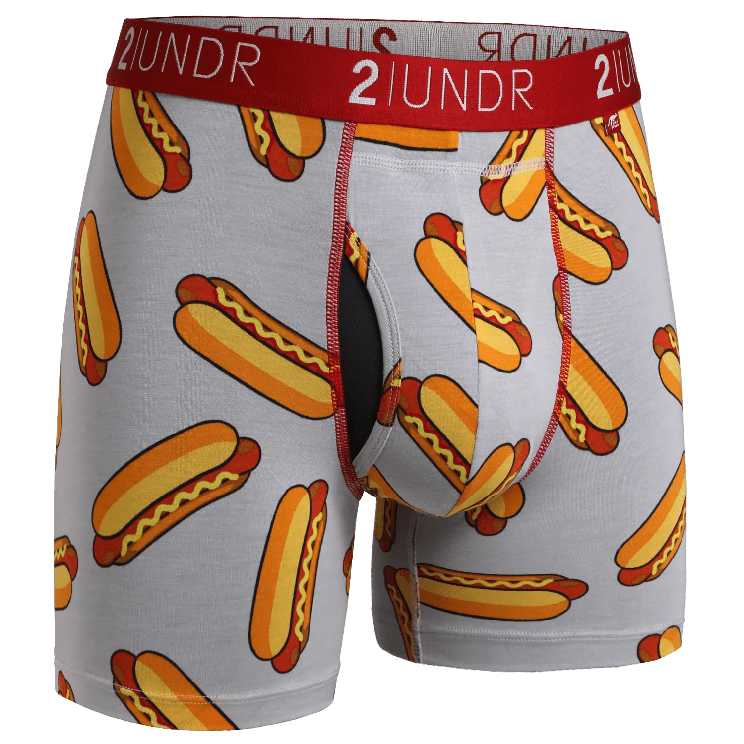2UNDR Mens Swing Shift Boxer Brief Prints