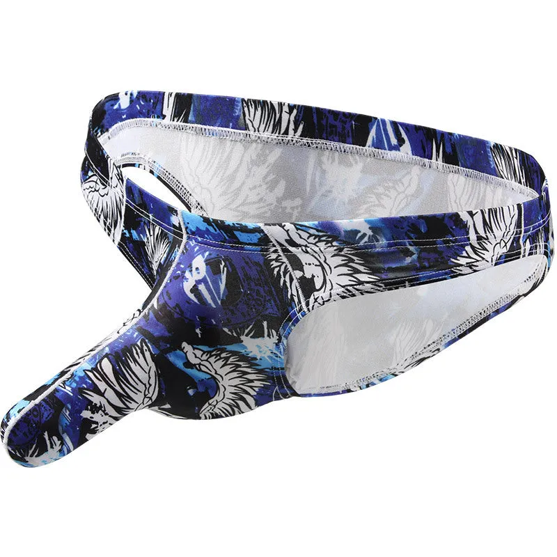 3 Pack Men's Printed Elephant Nose Sexy Underwear