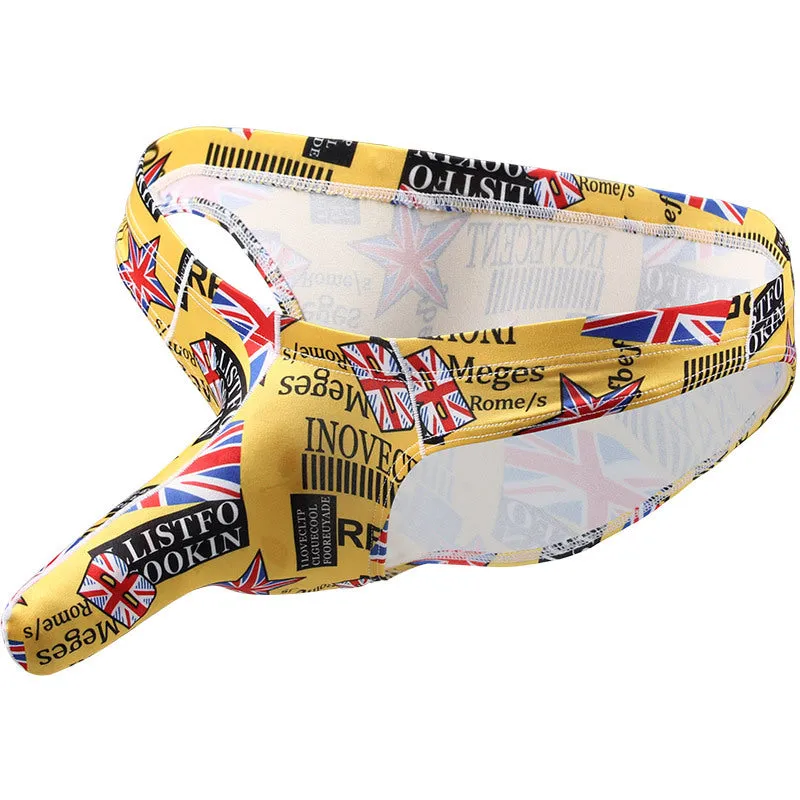 3 Pack Men's Printed Elephant Nose Sexy Underwear