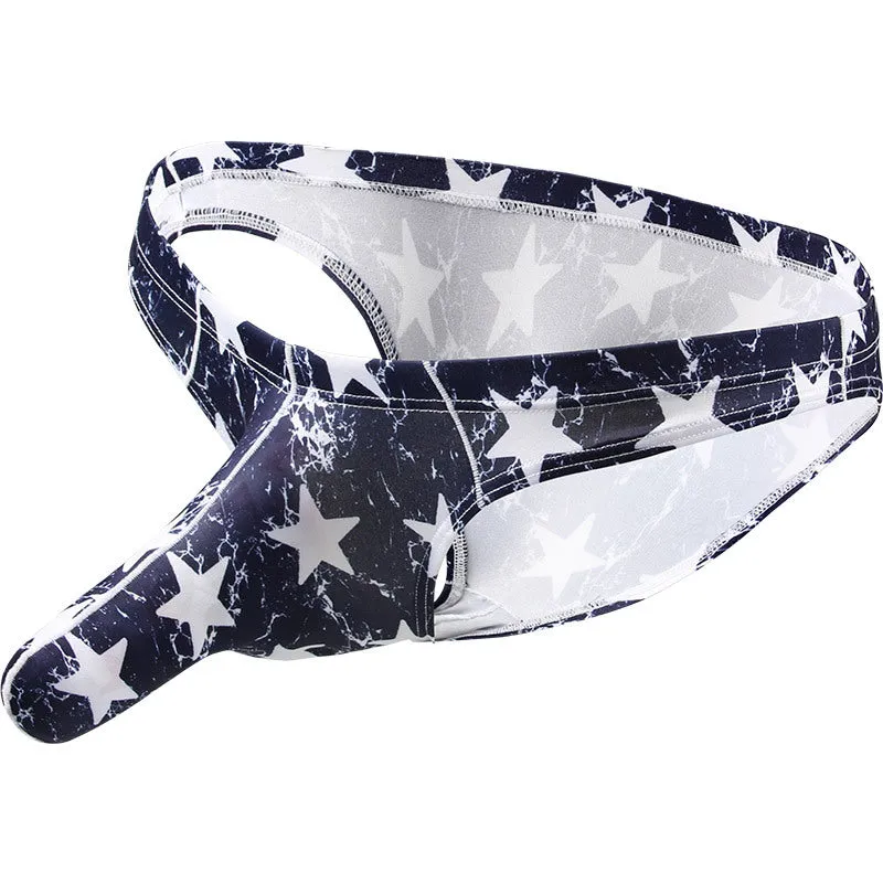 3 Pack Men's Printed Elephant Nose Sexy Underwear