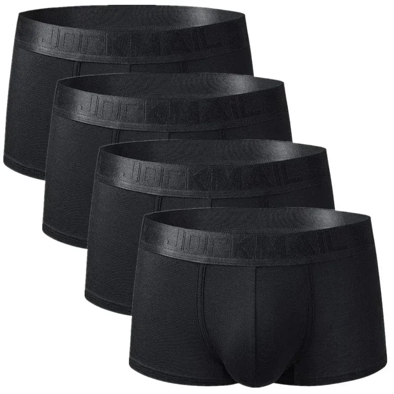 4 Pack Silky Waist Underwear