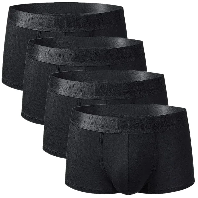4 Pack Silky Waist Underwear
