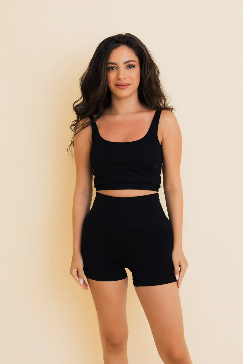All-Day Comfy Fit Seamless Shorts- 2 colors