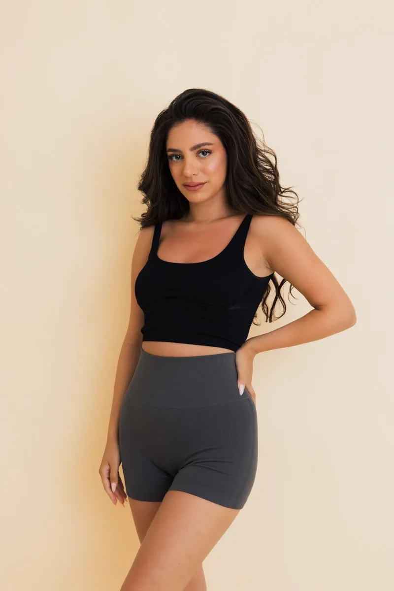All-Day Comfy Fit Seamless Shorts- 2 colors