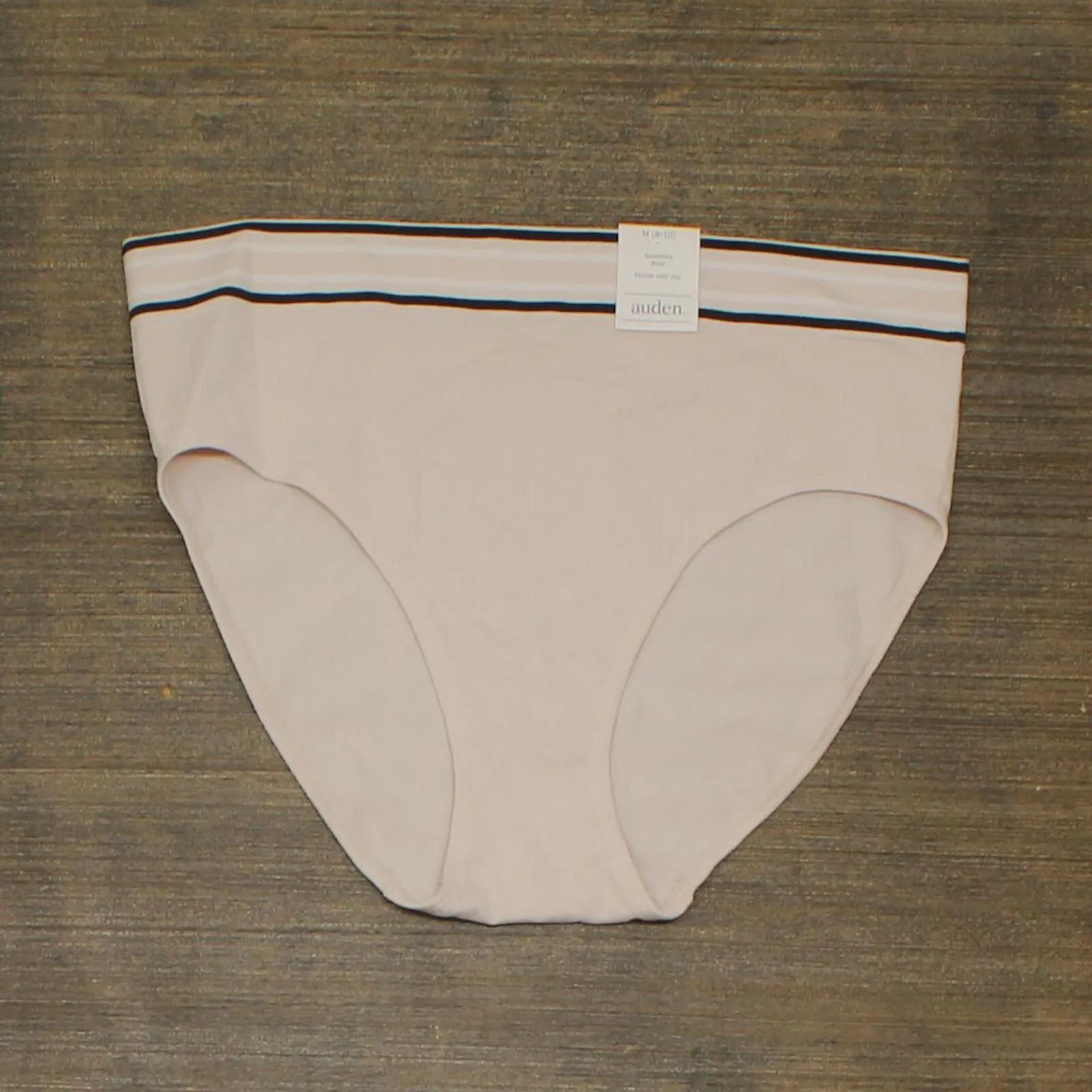 Auden Women's High Waisted Seamless Briefs 553337 Soft Petal Pink M