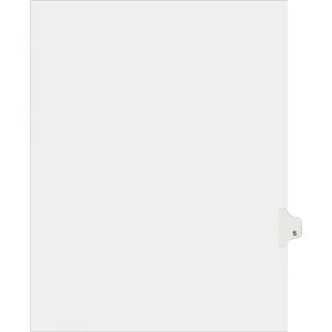 Avery® Individual Legal Dividers Allstate(R) Style, Letter Size, Side Tab S (82181)