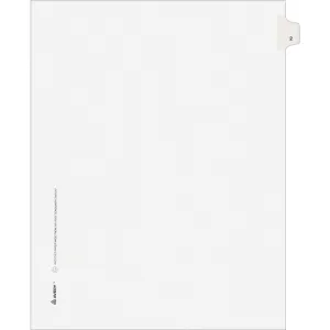 Avery® Individual Legal Exhibit Dividers - Avery Style - Unpunched