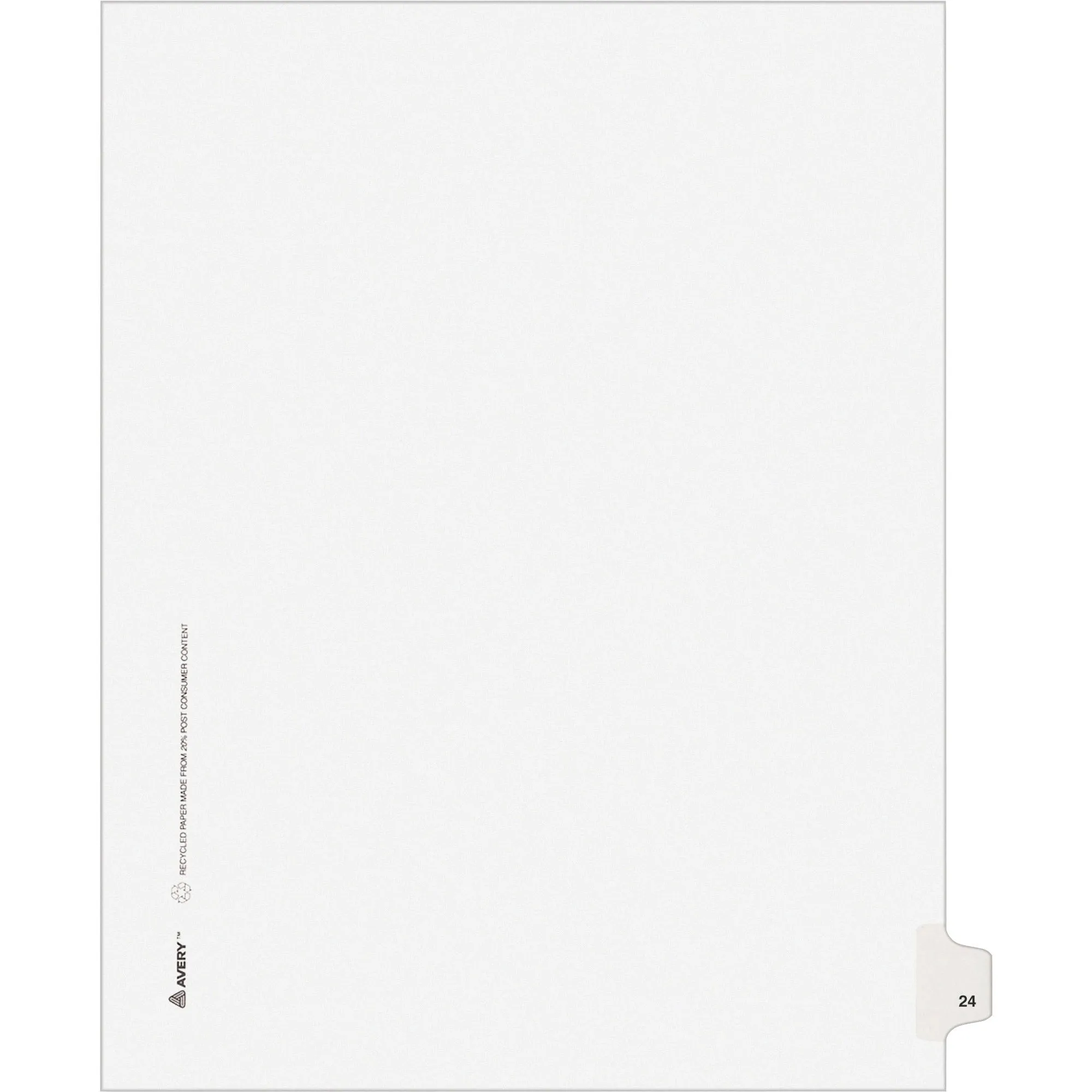 Avery® Individual Legal Exhibit Dividers - Avery Style