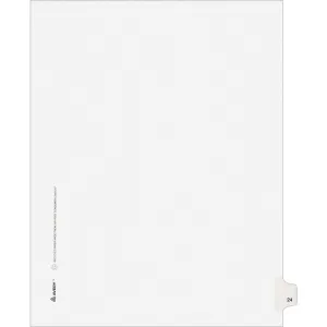 Avery® Individual Legal Exhibit Dividers - Avery Style