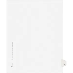 Avery® Individual Legal Exhibit Dividers - Avery Style
