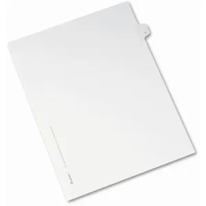 Avery® Side Tab Individual Legal Dividers