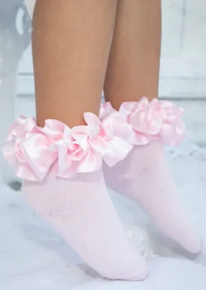 Baby Ribbon Ankle Socks