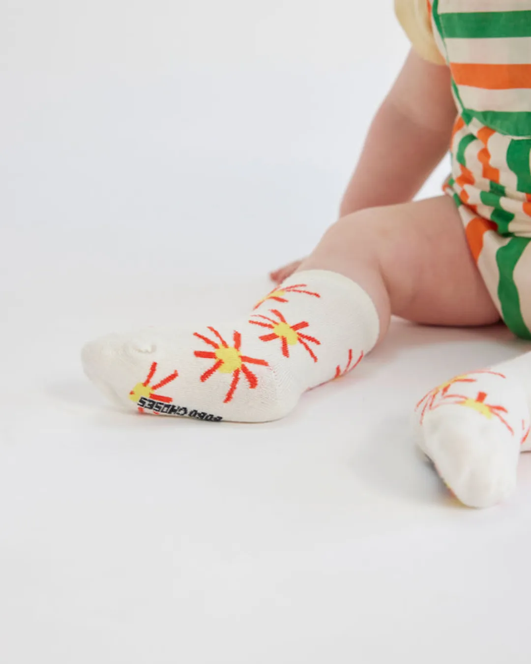 Baby Sun All Over Short Socks