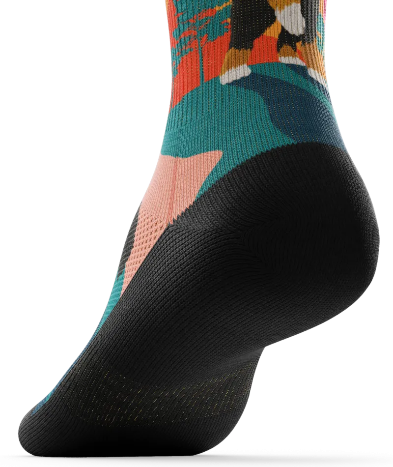 Bernedoodle Crew Socks