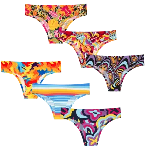 Best of 2024 Bundle - Ladies Seamless Brazilian Briefs 6 Pack Bundle