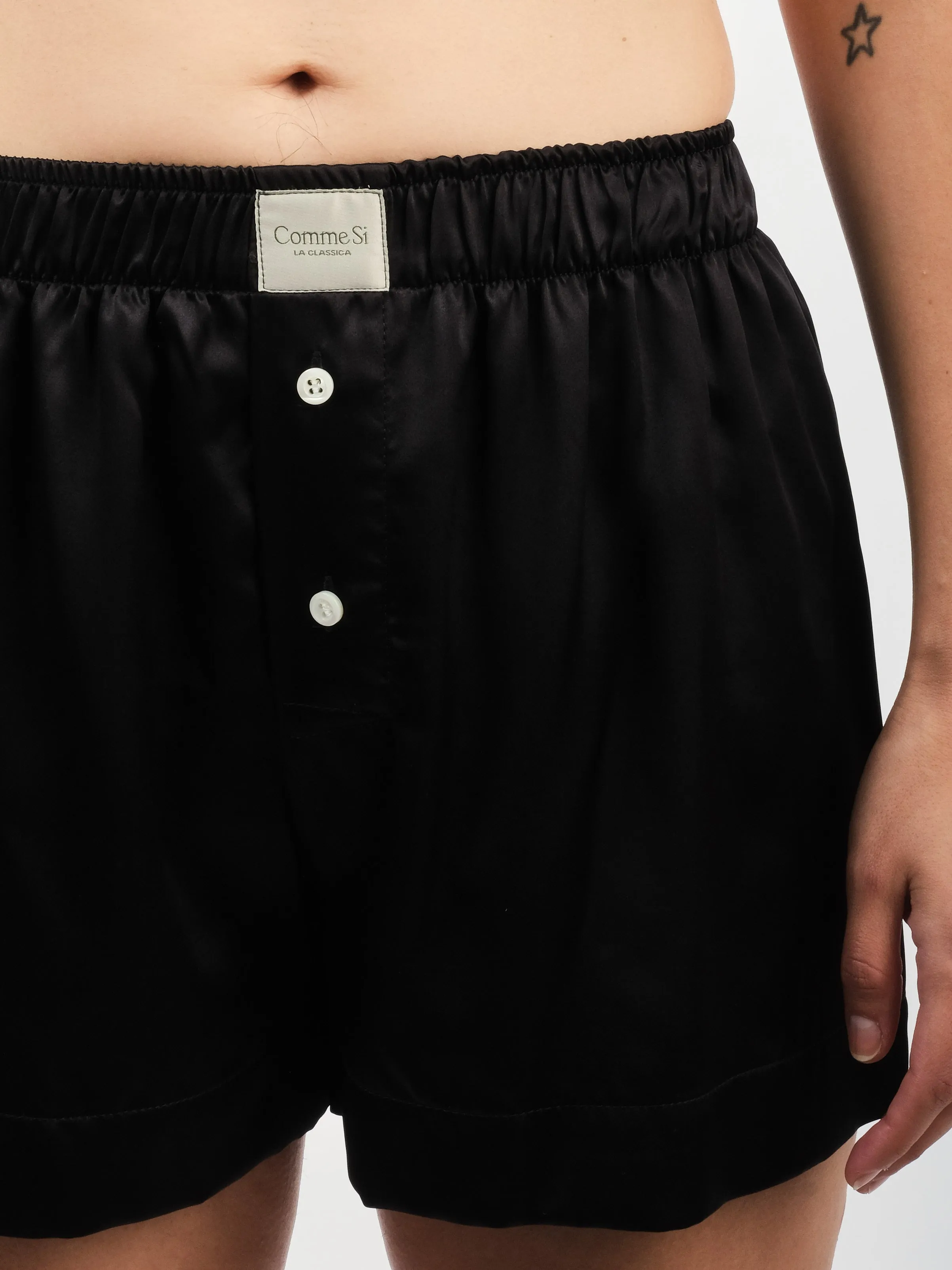 Black La Boxer Classica Silk