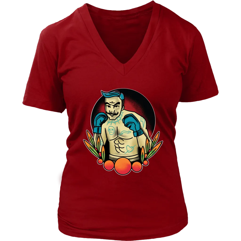 Boxing T-shirt, The Boxer Shirt, Gift for Boxer, Tattoo Style T-shirt, Retro Tattoo T-shirt