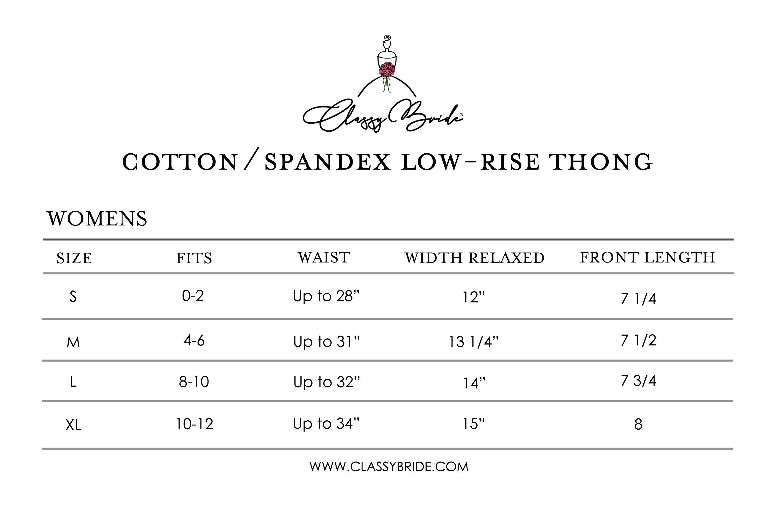 Bride to Be Wedding Day Low-Rise Thong Pack - Set of 3