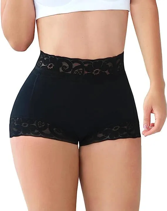 Butt Lifter Panties Faja Shapewear for Women Tummy Control Shorts with Cut Outs