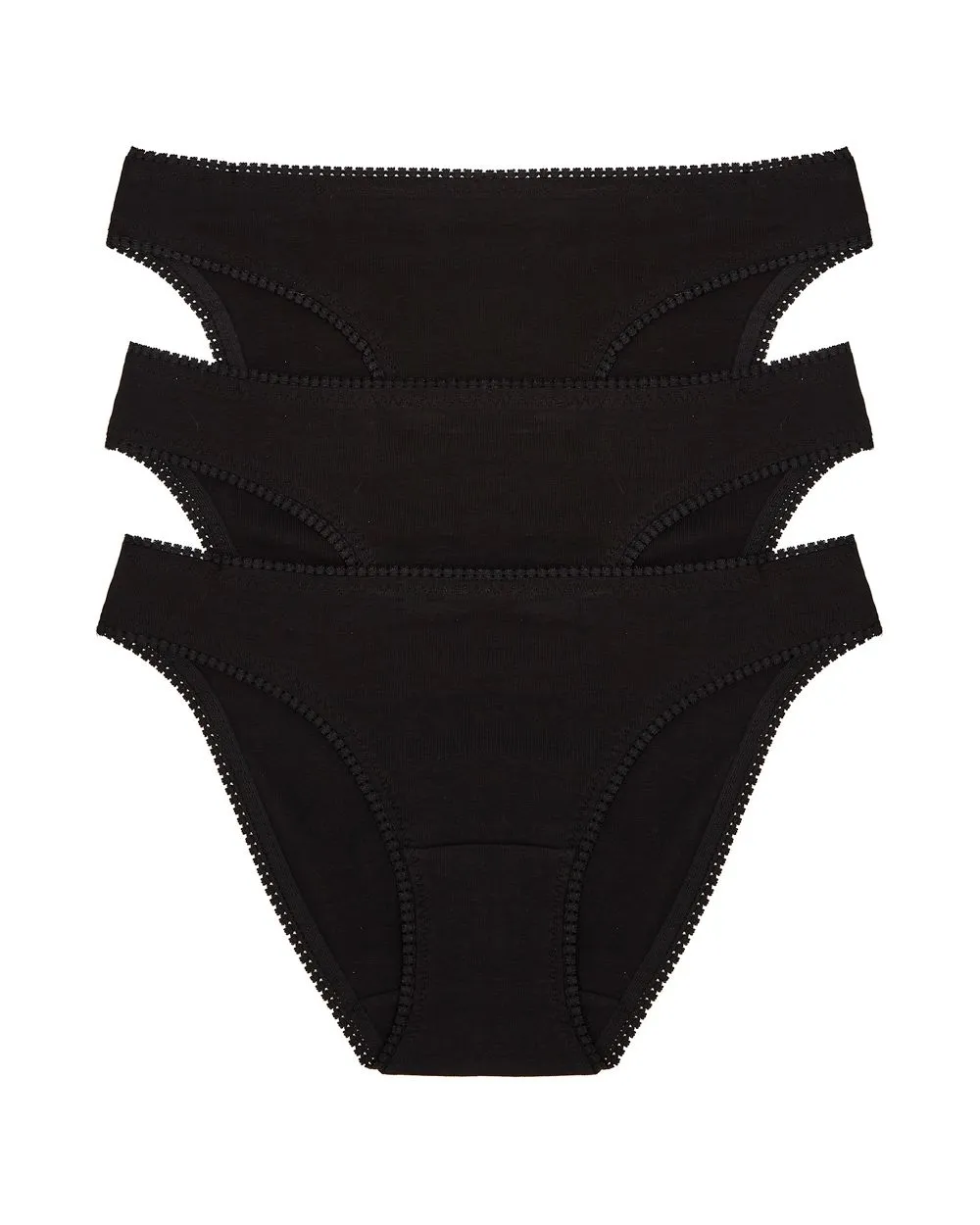 Cabana Cotton Hip Bikini 3 Pack