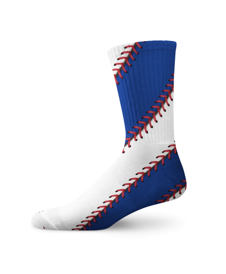 Chicago Ball Stitch Crew Socks