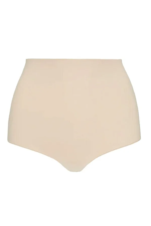 Classic Control Thong- Beige