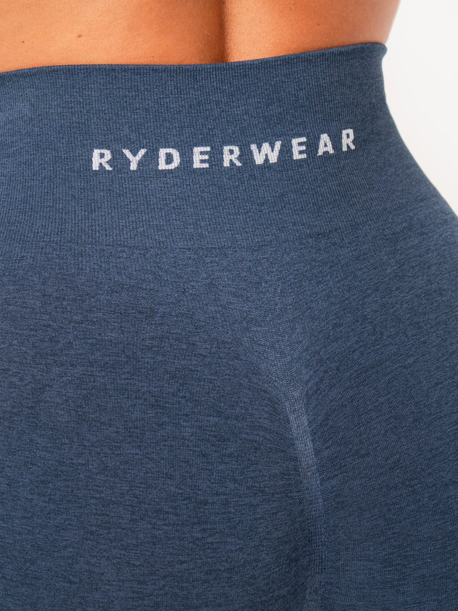 Contour Seamless Shorts - Navy Marl