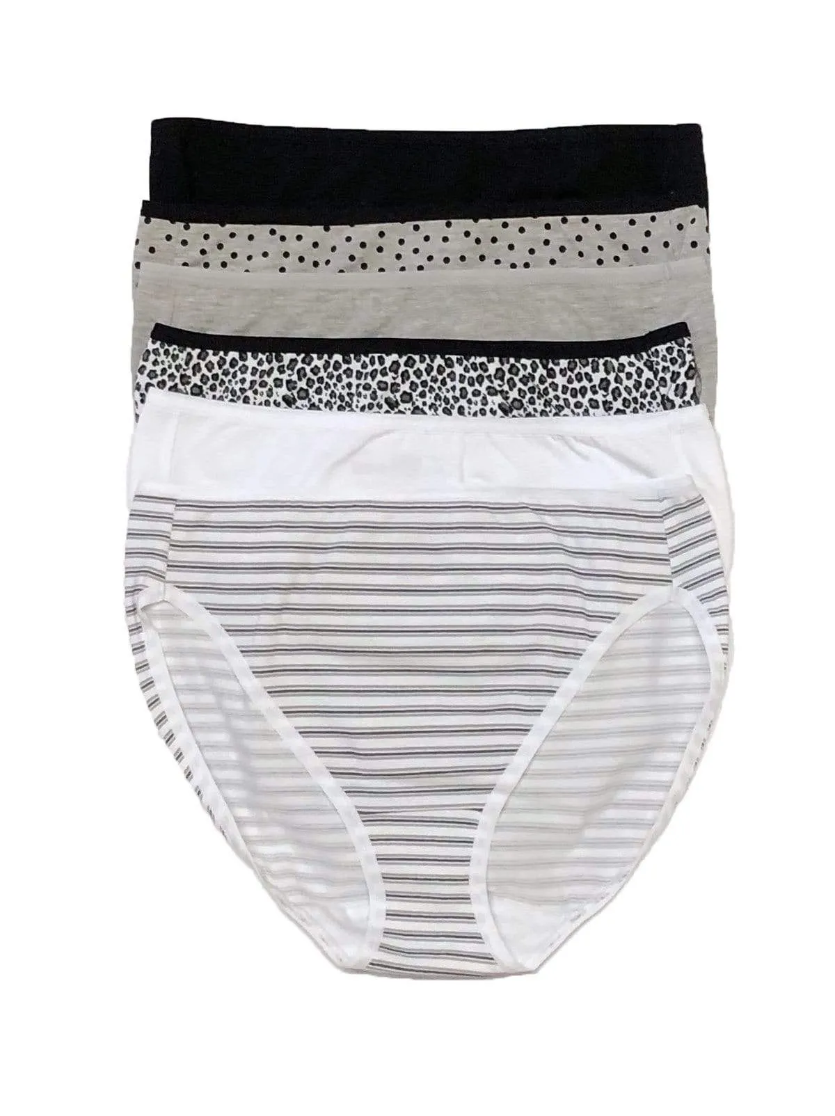 Cotton Modal Stretch Hi Cut Panty 6-Pack