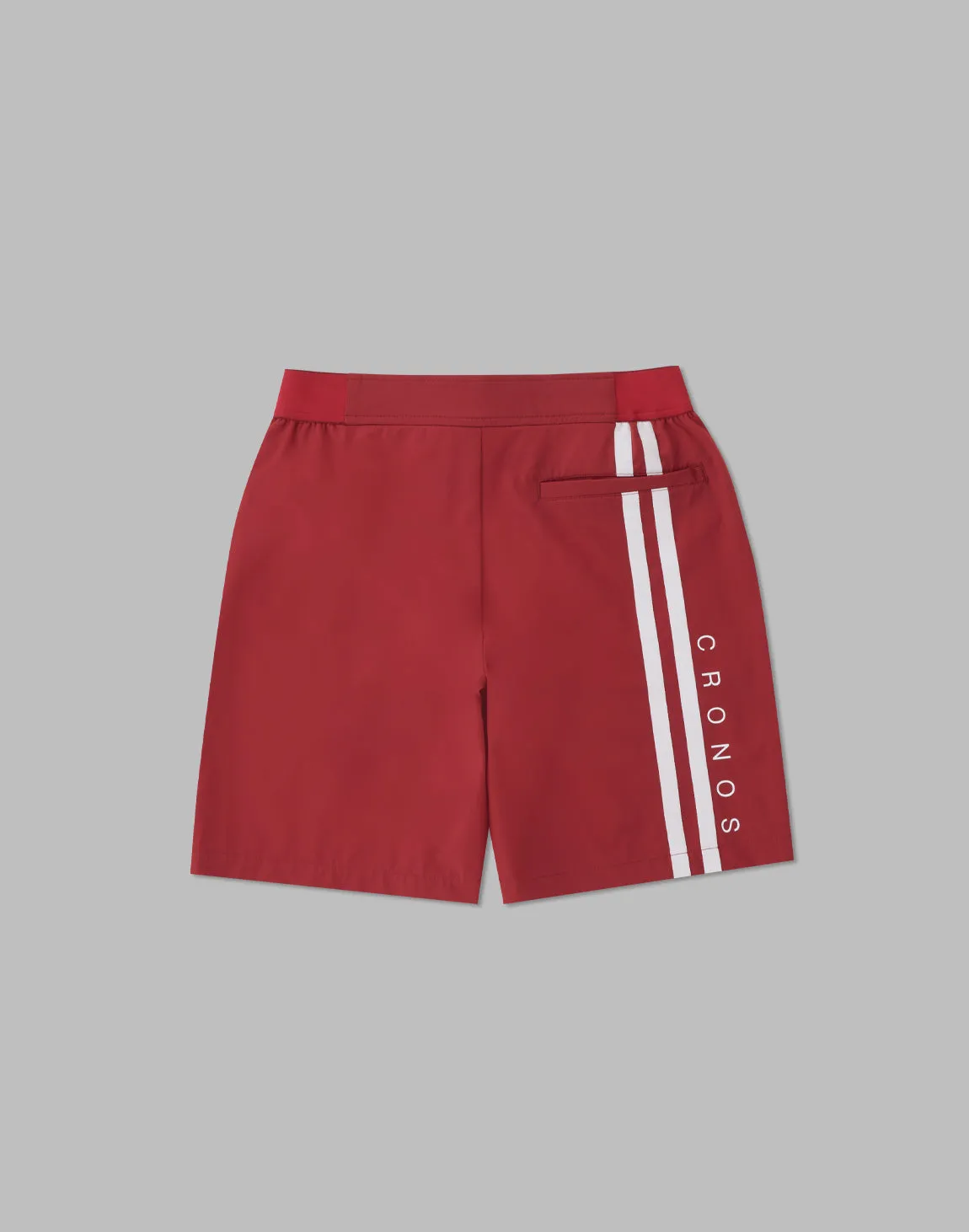 CRONOS 2LINE BOARD SHORTS【D.RED】