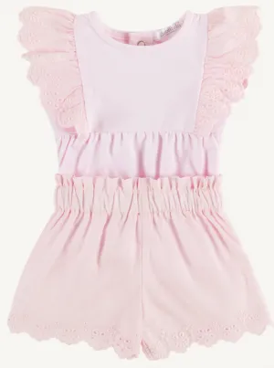 Deolinda pink shorts set.   02231475