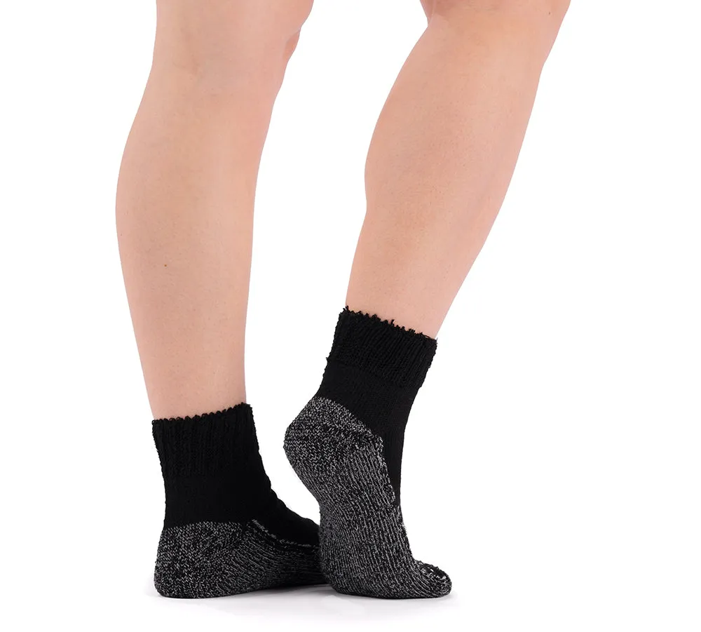 Doc Ortho Casual Comfort Diabetic 1/4 Crew Socks