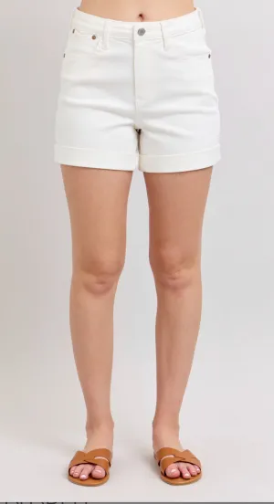Double Roll Cuff Shorts