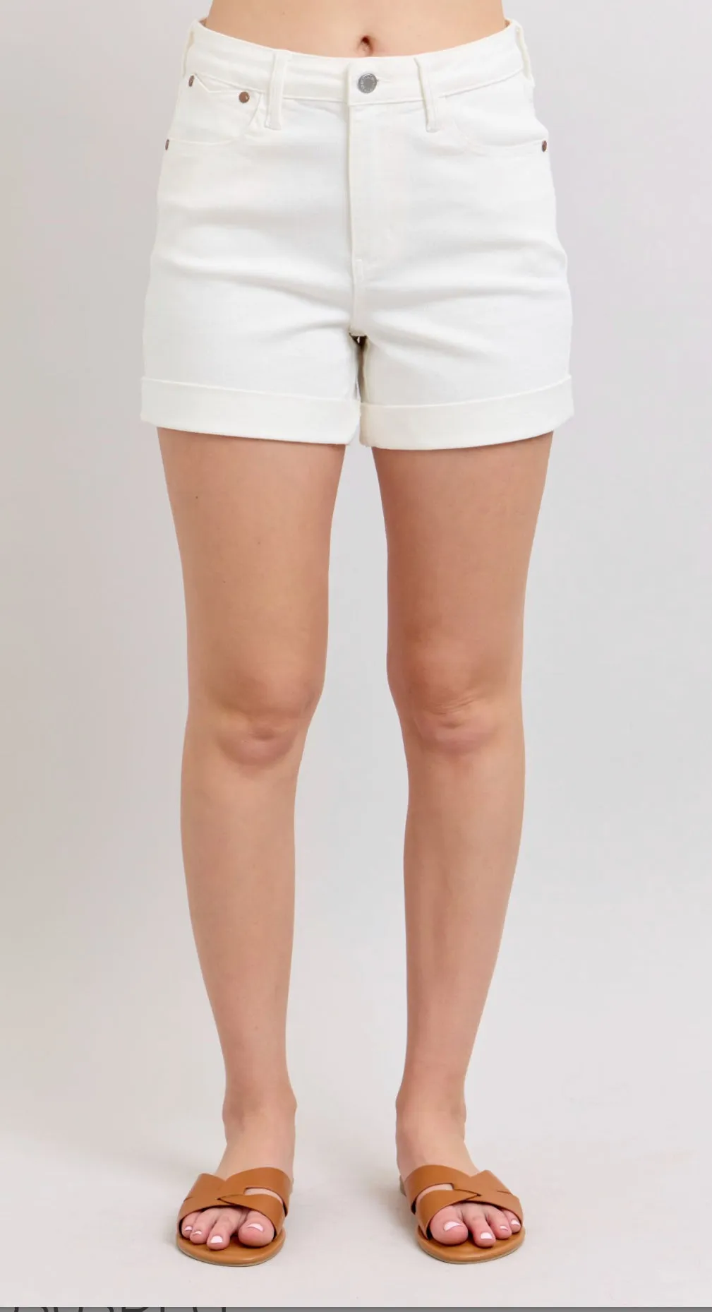 Double Roll Cuff Shorts
