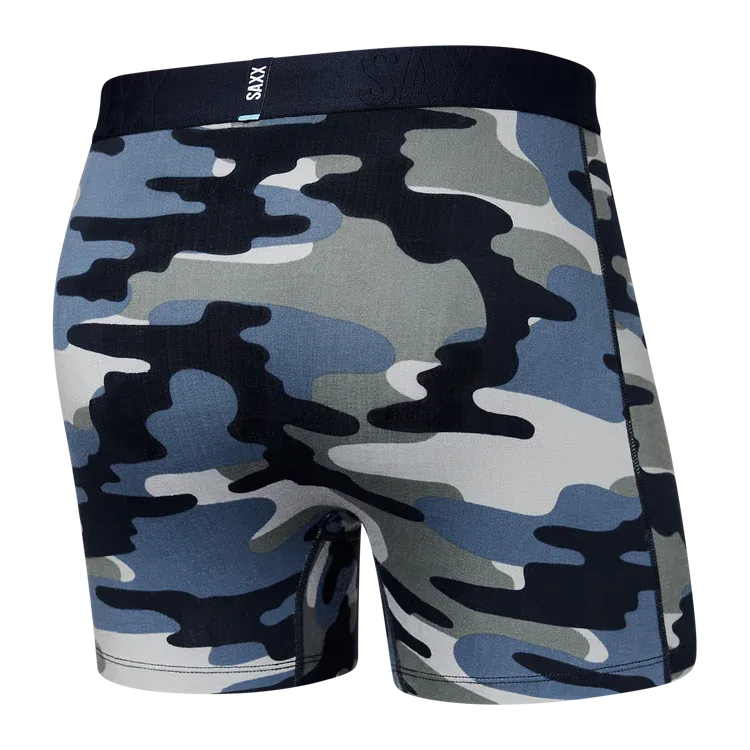 Droptemp™ Cooling Boxer Brief - Tidal Camo Blue