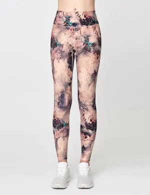 easyoga LESPIRO Glossy Slim Tights - FB6 Moonlight Garden