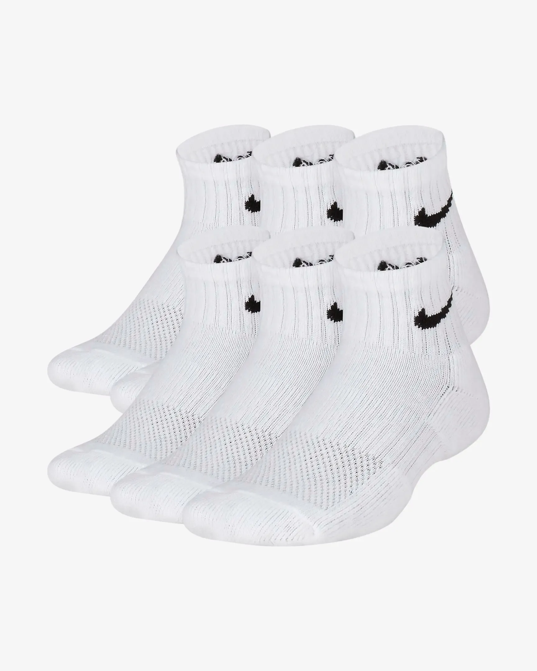 Everyday Kids' Cushioned Ankle Socks (6 Socks)