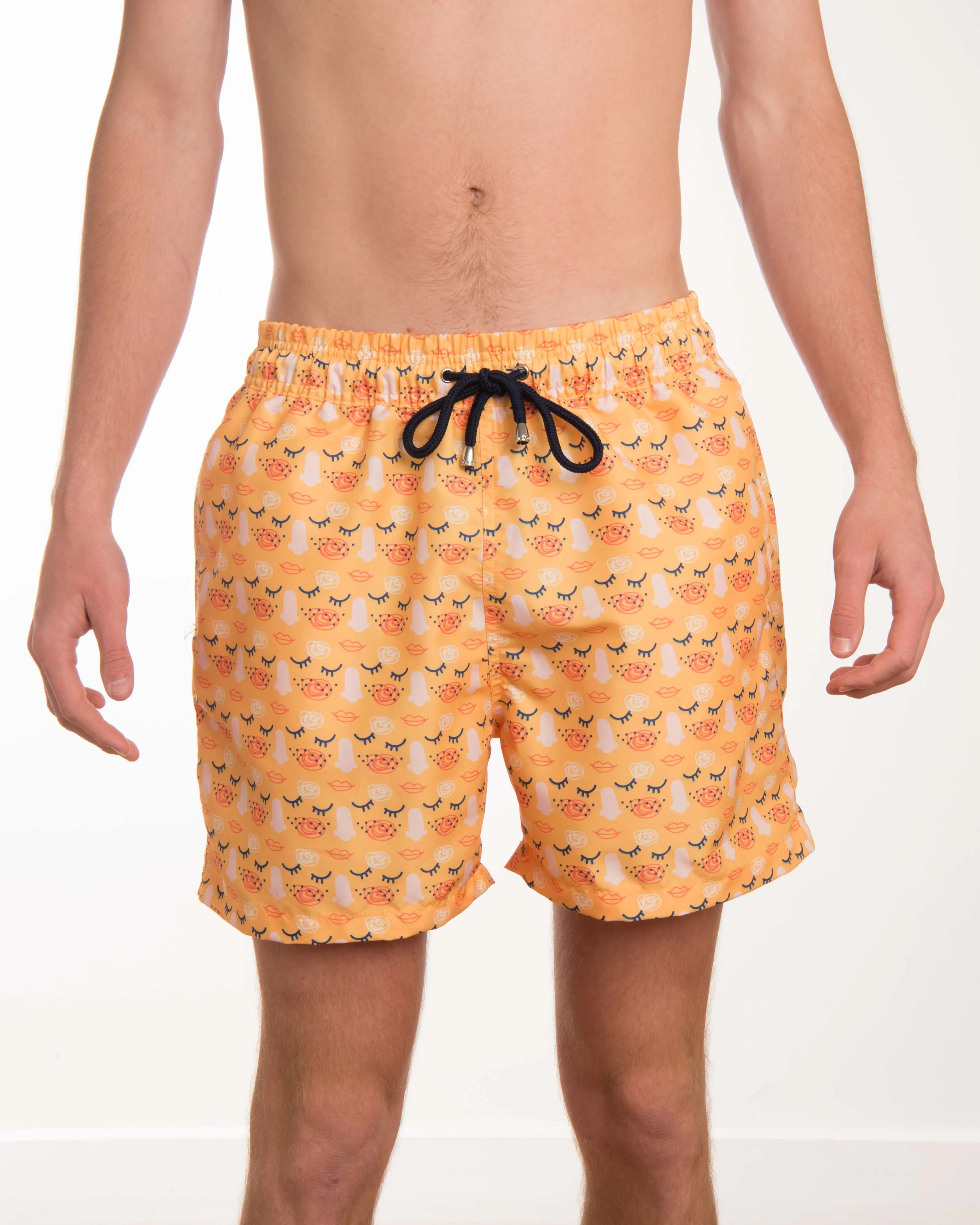 Eyes & Lips Boys Board Shorts