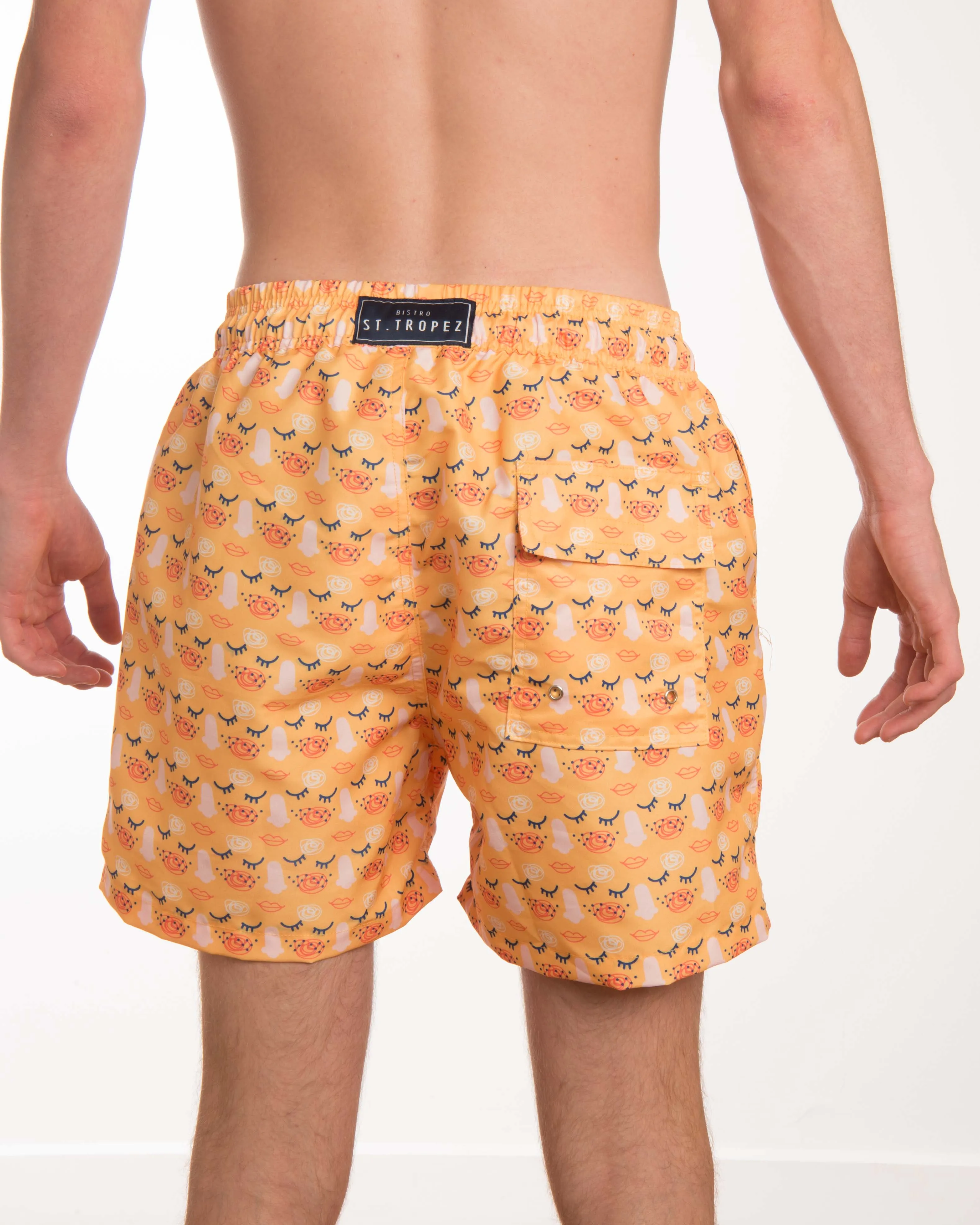 Eyes & Lips Boys Board Shorts