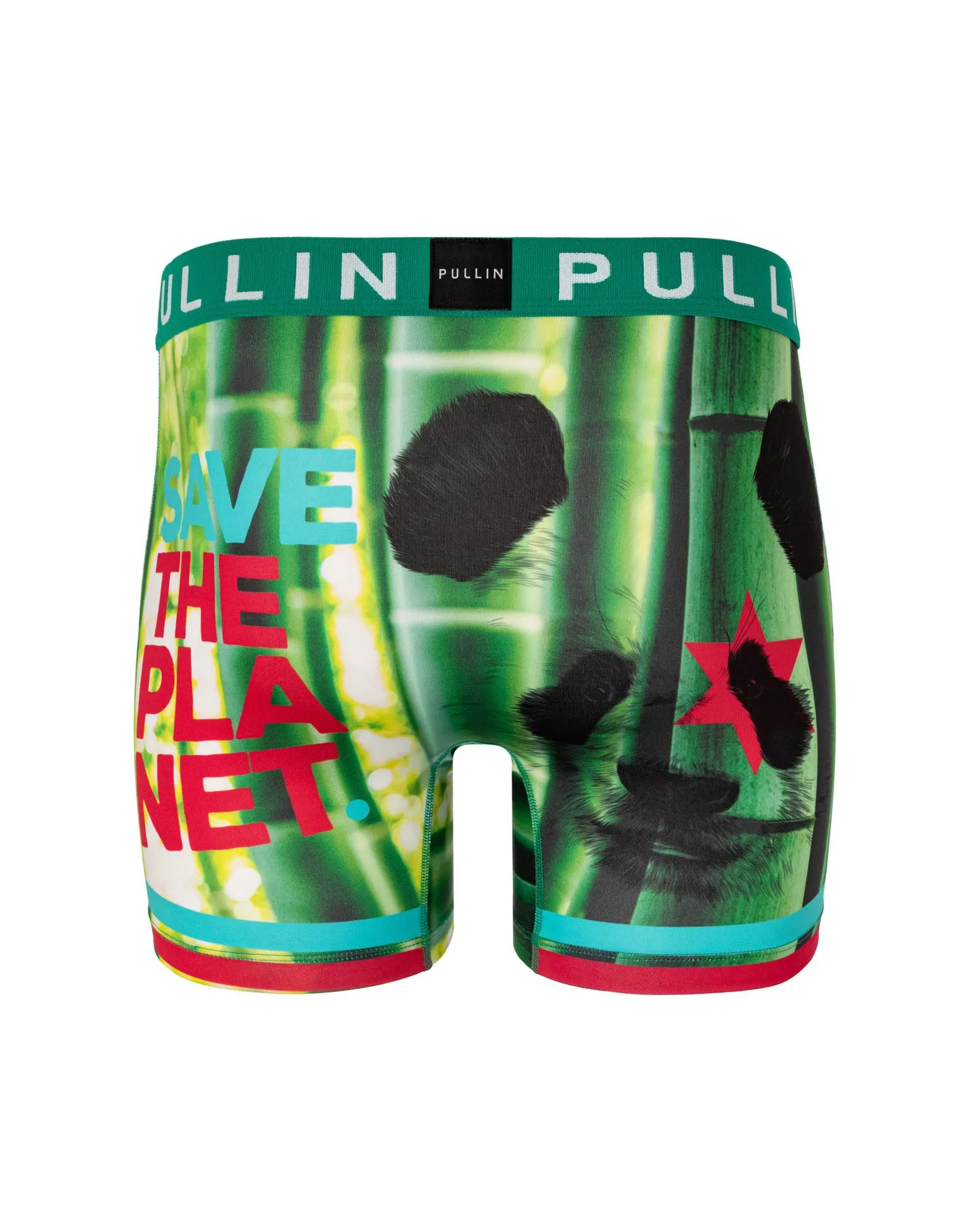 Fashion 2 Long Cut Save panda Print Underwear