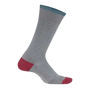 Feetures Mens Everyday Mod Jacquard Cushion Crew Socks