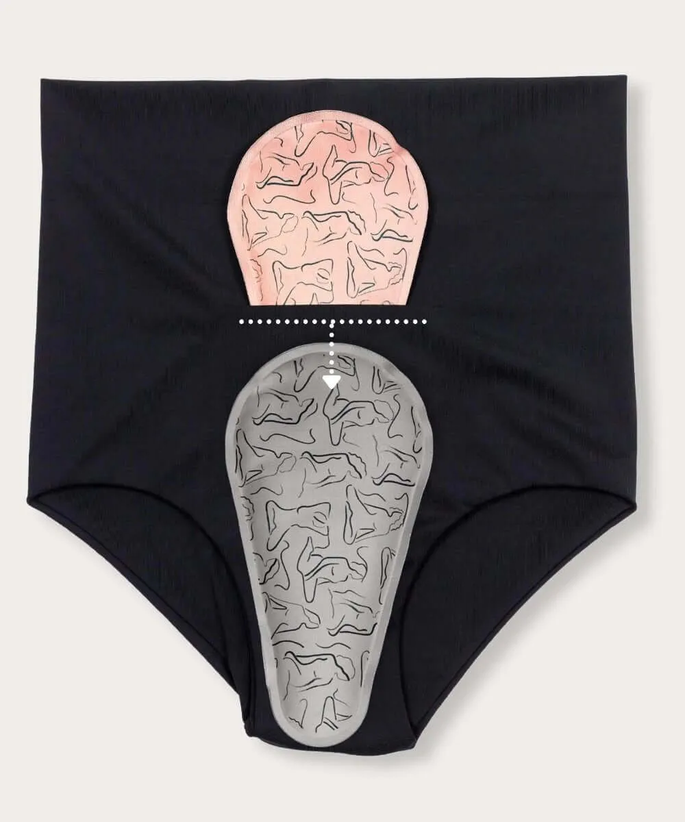 FourthWear Postpartum Recovery Underwear set of 3   Between Legs Perineal Ice Heat Pack Saver Set