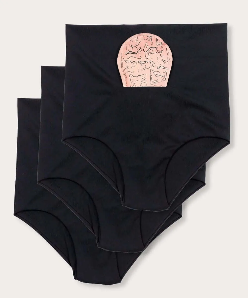 FourthWear Postpartum Recovery Underwear set of 3   Between Legs Perineal Ice Heat Pack Saver Set